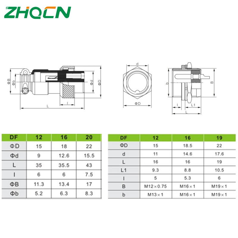 ZHQCN Electrical GX12 GX16 GX20 Aviat Connectors Wires Cable 2 3 4 5 6 7 8 9 10 Aviation Plug Socket Circular Connector