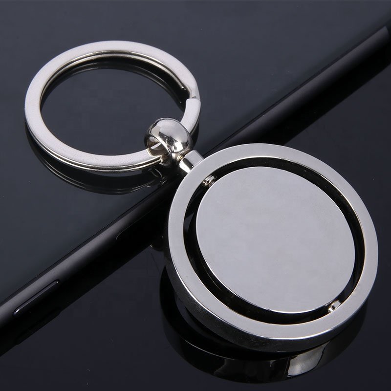 Promotional Gifts Custom Metal Rotatable Keychain Spinning Airplane Keychain