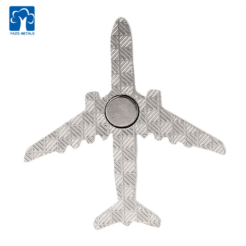 Hot Seller Manufacturer Custom Designs Refrigerator Magnets Metal Plane Model Wholesale Souvenirs Fridge Magnets