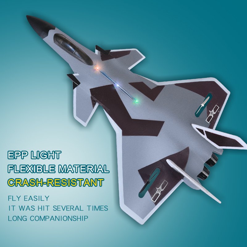 Private Label Wholesale ZY-J20 Glider RC Airplane EPP Foam 2.4G Remote Control Fighter Drone RC Aircraft