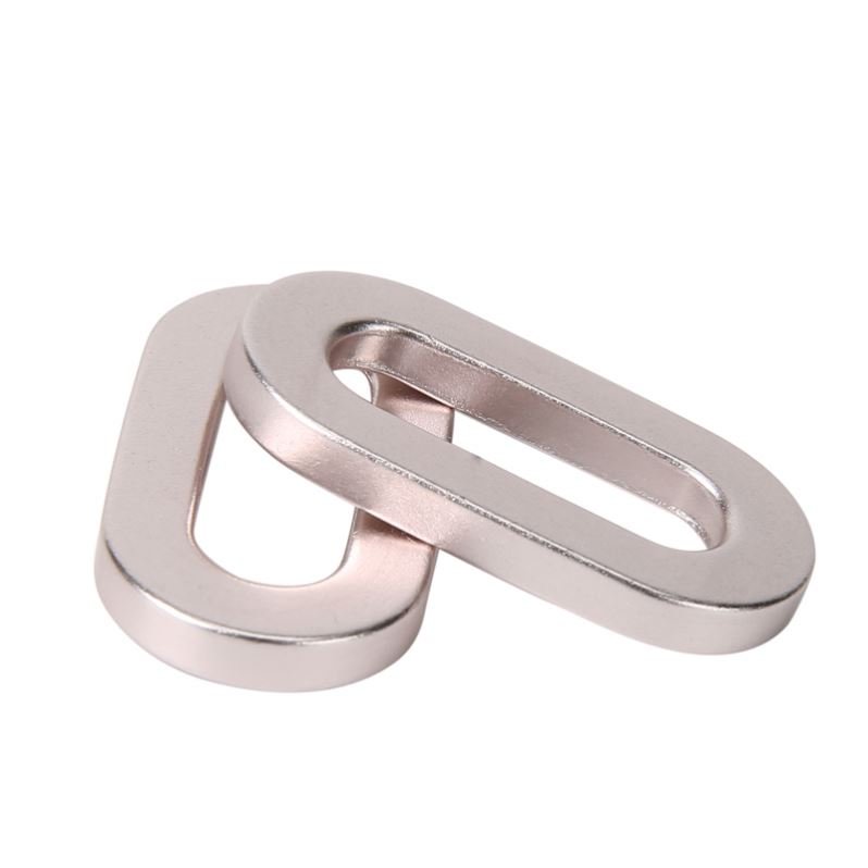 Metal Accessories Oval Eyelets Alloy O Ring Metal Buckles for Pet Harness D Ring Buckle for Bag Pet Collar