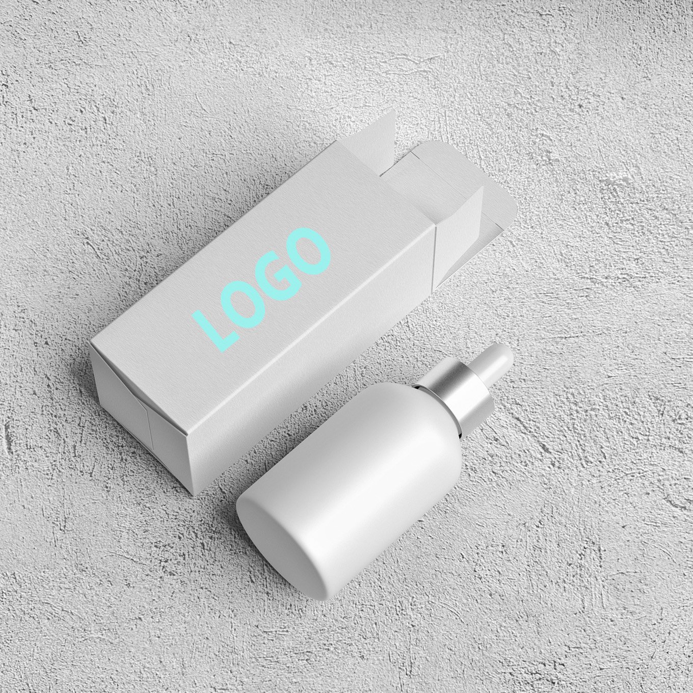 Custom Design Private Full Colors Print Cosmetic box Embossing White Paper Cardboard Cosmetic Gift Packaging Box