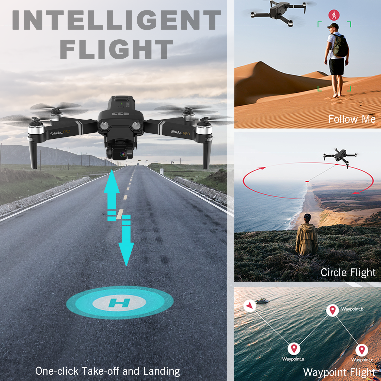 Aviones a Radio Control Drone 4k HD Camera Remote Control Aircraft FPV RC UAV Professional Drone 1080p Camera Drone