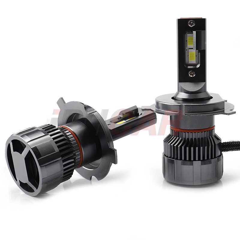 IPHCAR Automotive Lighting Car LED Headlight Bulb T3 H4 H1 H3 H7 9005 9006 HB3 HB4 H11 9012 880 881 Plug and Play for Motorcycle