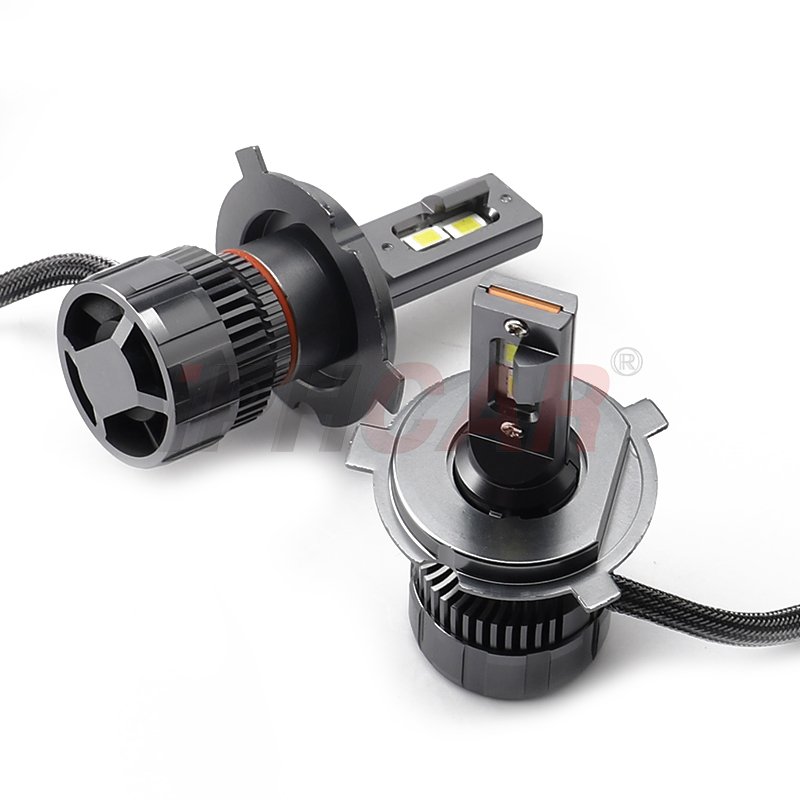 IPHCAR Automotive Lighting Car LED Headlight Bulb T3 H4 H1 H3 H7 9005 9006 HB3 HB4 H11 9012 880 881 Plug and Play for Motorcycle