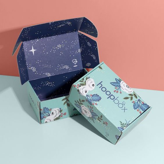 Supplier Private Label Folding Cardboard Mailer Box Custom Eyelash&Cosmetic Corrugated Gift Shipping Packaging Paper Mailing Box