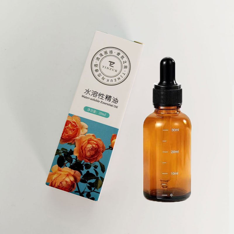 XX8421 Custom design texture paper gold foil private label face serum packaging box