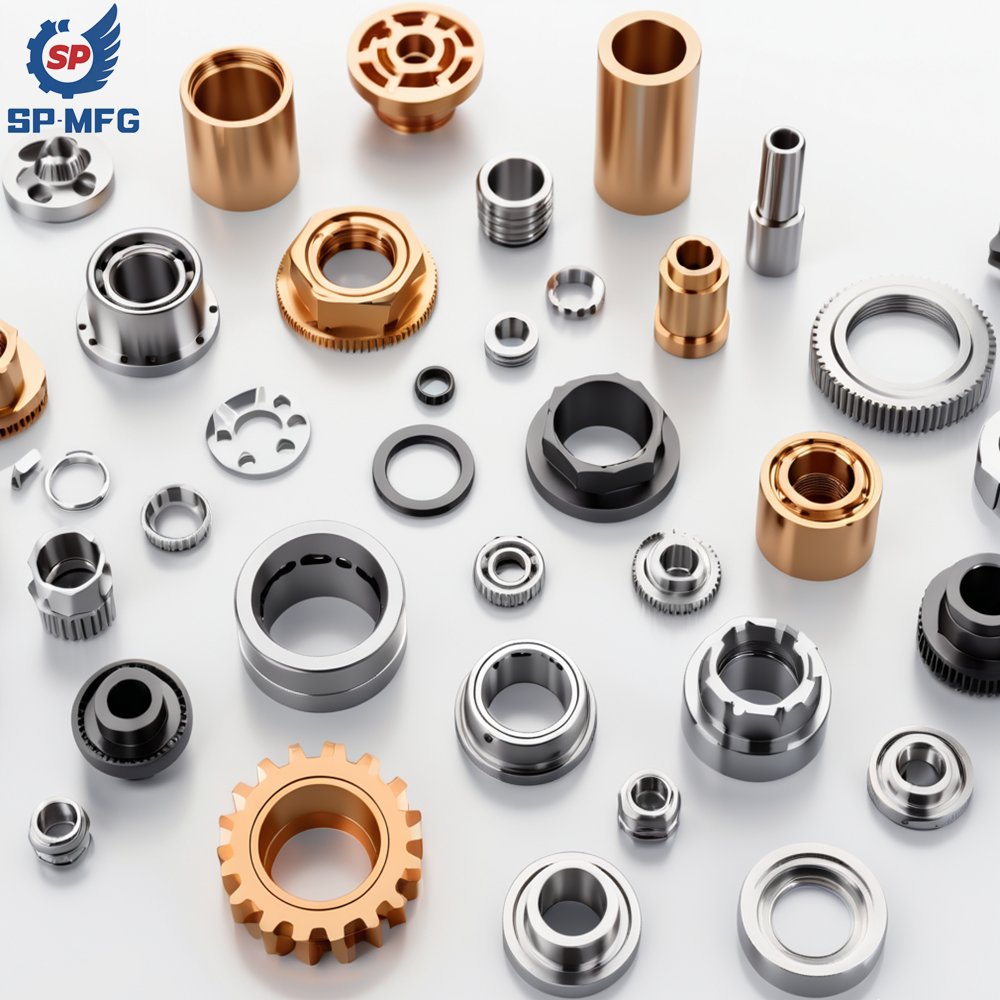 Custom CNC Machining Anodized Aluminum Precision CNC Turning Metal Machining Milling Manufacturer Service Parts