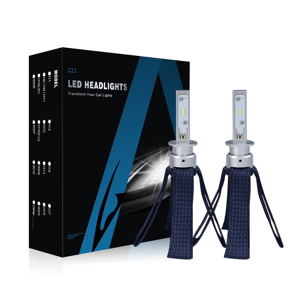 Aurora Newest G10J H15 9005 9006 H8 H9 H11 H7 5200K-5700K 12000Lm 48W Copper Braid Car H4 Led Headlight Bulbs