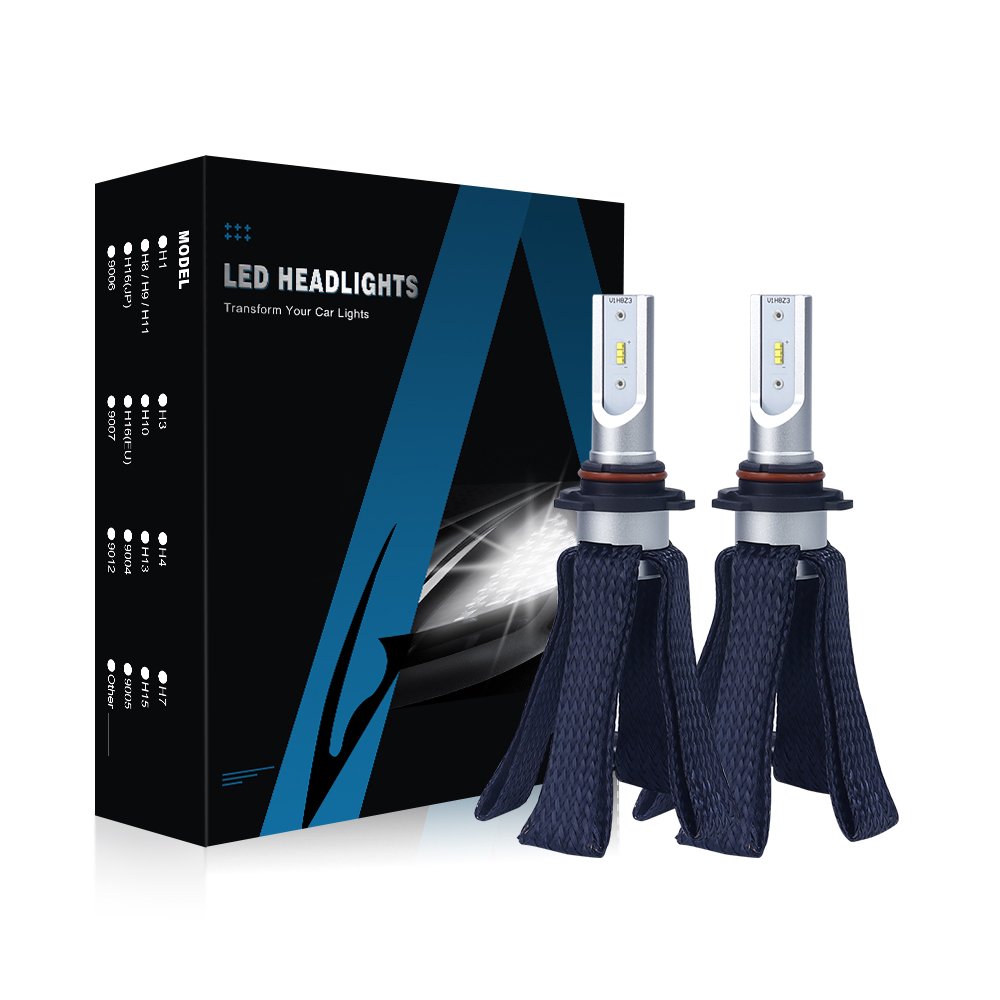 Aurora Newest G10J H15 9005 9006 H8 H9 H11 H7 5200K-5700K 12000Lm 48W Copper Braid Car H4 Led Headlight Bulbs