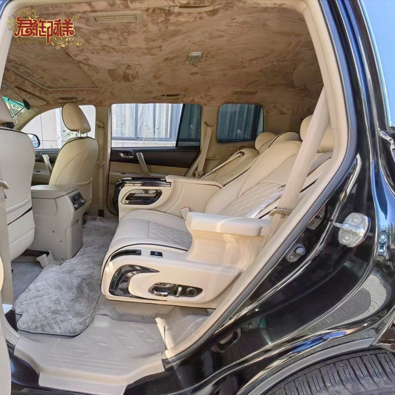 Aviation Seat Land Cruiser Prado Light Luxury Soft Moderate Texture Leather Customized Car Interior Electric Car Seats