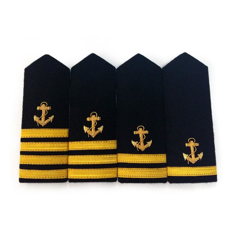 Sailors' Epaulettes Aviation Pilots' Epaulettes Custom Uniform Epaulettes