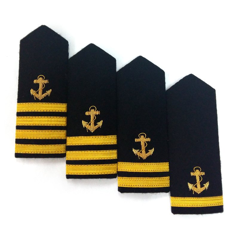 Sailors' Epaulettes Aviation Pilots' Epaulettes Custom Uniform Epaulettes