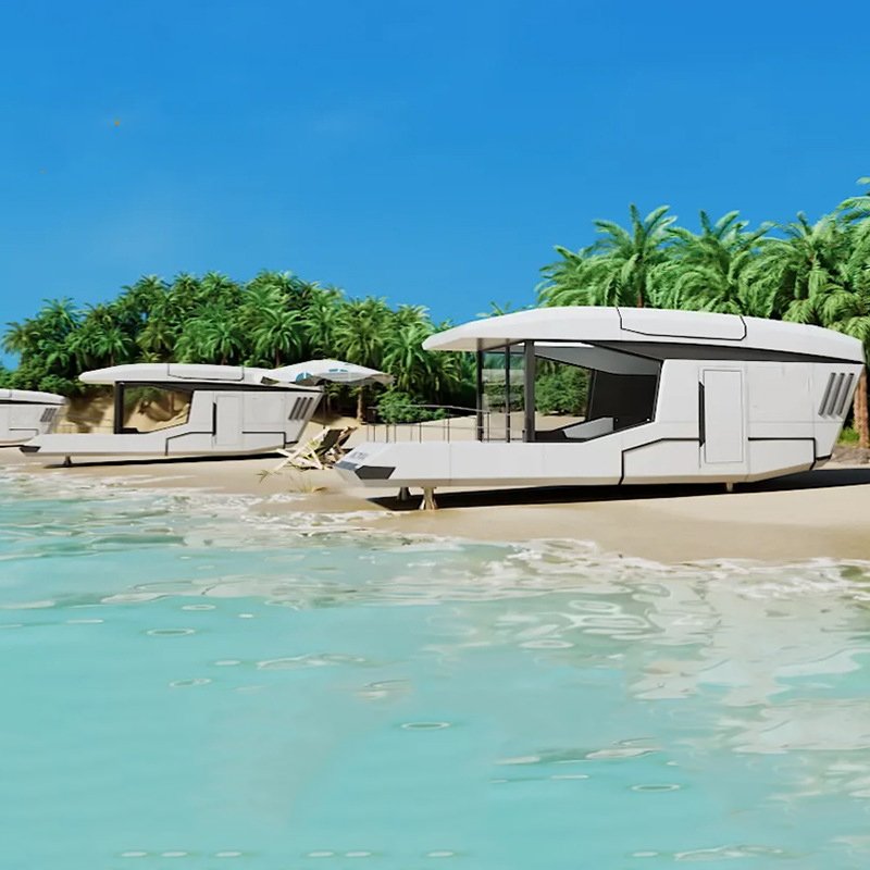 Factory Price Prefab Portable Mobile House Space Capsule House Movable House Capsule