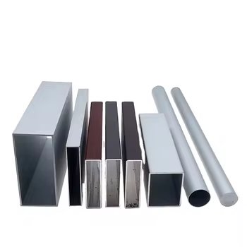 50X50 100X100 Aluminum Tubing 7075 Hollow Rectangular Aluminium Square Tube