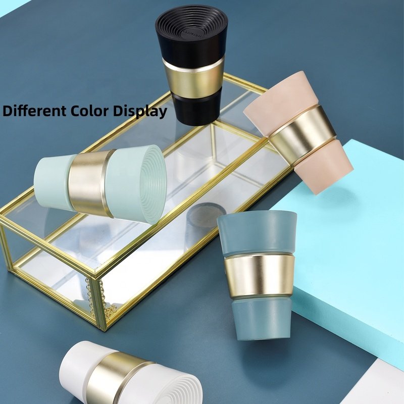 Luxury Simple Gold Aluminum Curtain Pull Rail Window Curtain Poles Tracks & Accessories