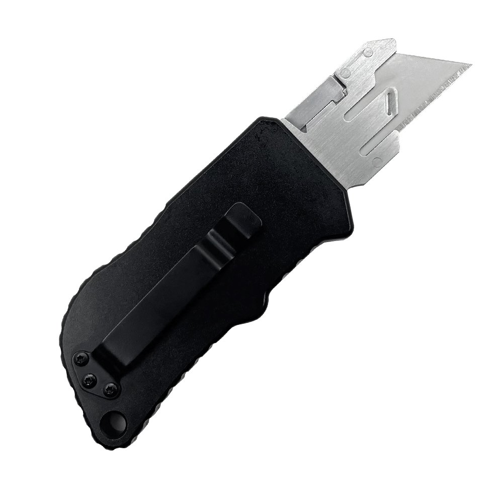SK5 Blade Paper Cutter Utility Knife Pocket Knife Multi-functional Tools Razor Knife With Aluminum Handle and 5 Extra Blades