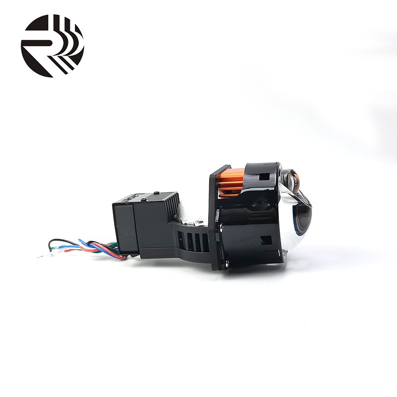 RR 75W Double Reflector Cup 3 Inch Bi Led Laser F1 Pro Led Projector Lens for nissan Patrol Y61 Car Accessories