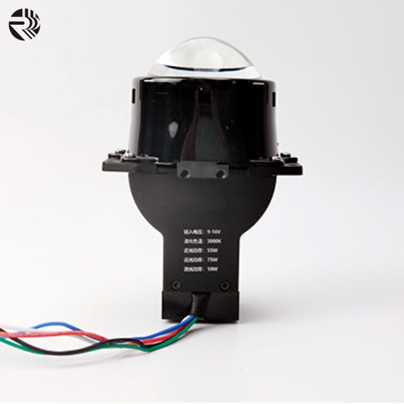 RR 75W Double Reflector Cup 3 Inch Bi Led Laser F1 Pro Led Projector Lens for nissan Patrol Y61 Car Accessories