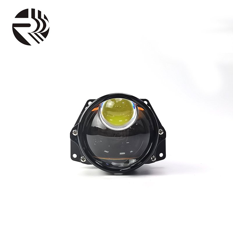 RR 75W Double Reflector Cup 3 Inch Bi Led Laser F1 Pro Led Projector Lens for nissan Patrol Y61 Car Accessories