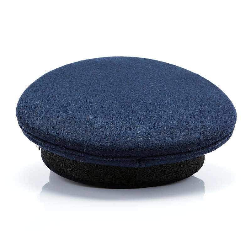 Jinteng Custom Navy Blue Cap Apparel Accessories Badge General Aviation Dress Security Guard Officer Hats for Men