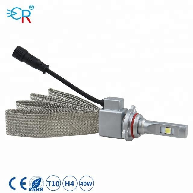 High Quality T10 Car Led Headlights H10 Hb3 9006 8000LM 50W 3000K 6500K 8000K XHP50 Led Bulbs with Canbus Car Light