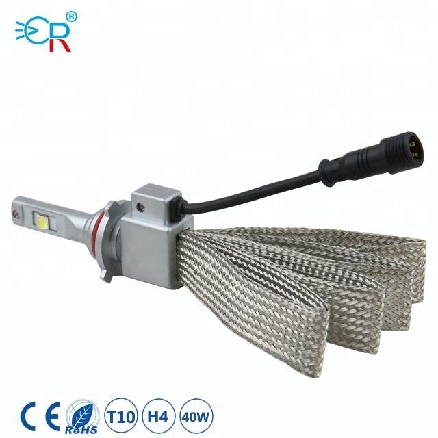 High Quality T10 Car Led Headlights H10 Hb3 9006 8000LM 50W 3000K 6500K 8000K XHP50 Led Bulbs with Canbus Car Light