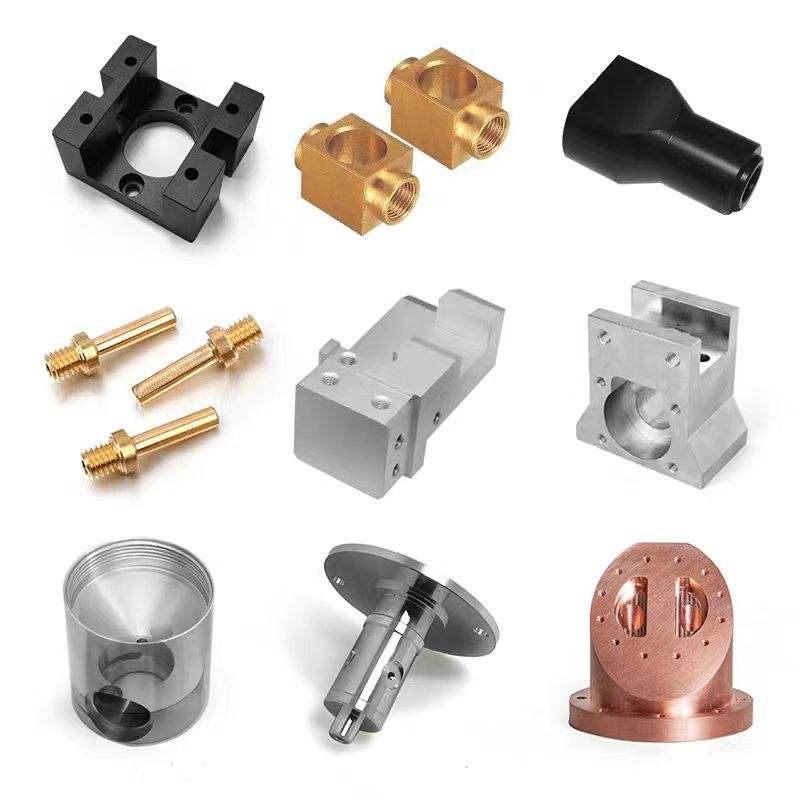 Free Samples High Precision Aluminum CNC Machining Parts Low MOQ Custom Service With Micro Machining Spare Machinery Parts
