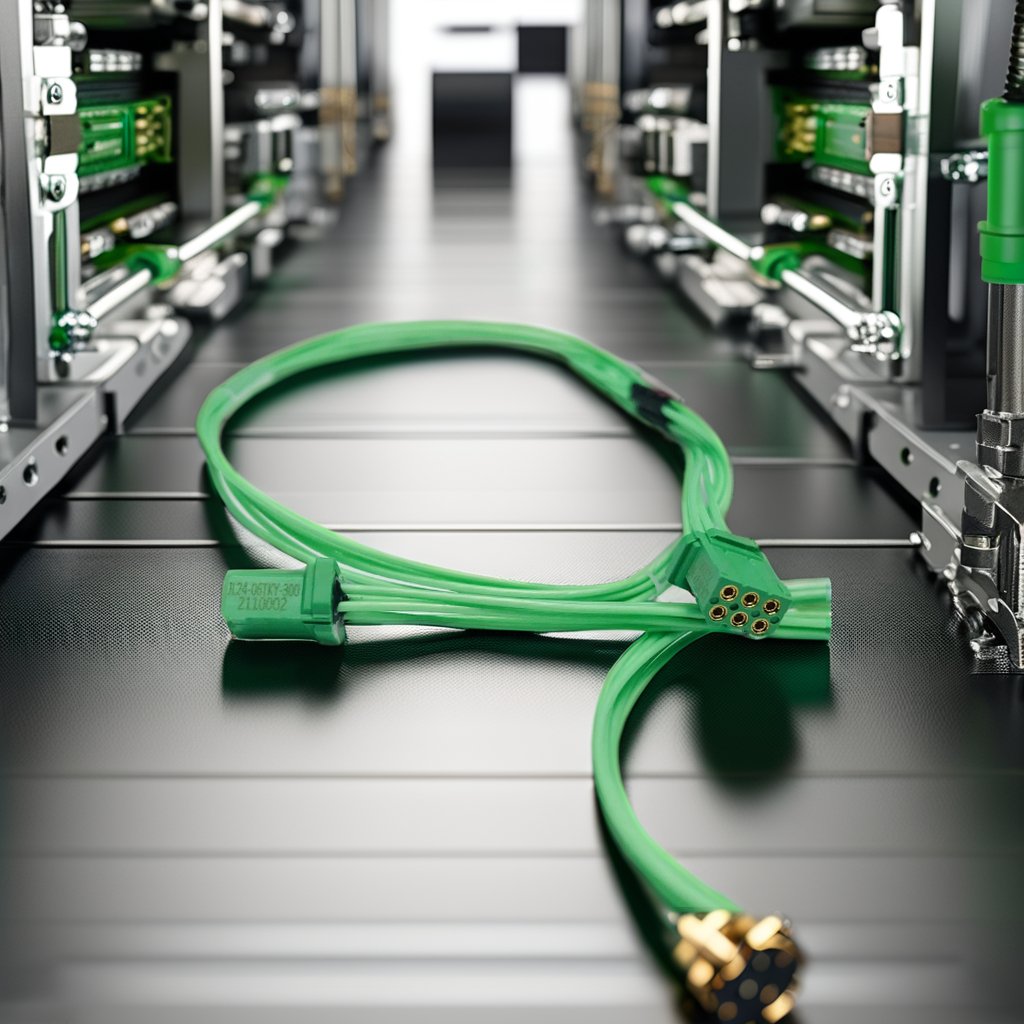 JL Series Micro Rectangular Connector JL24-06TKY-300mm Custom Length Plug Wire PCV Connector Accessory