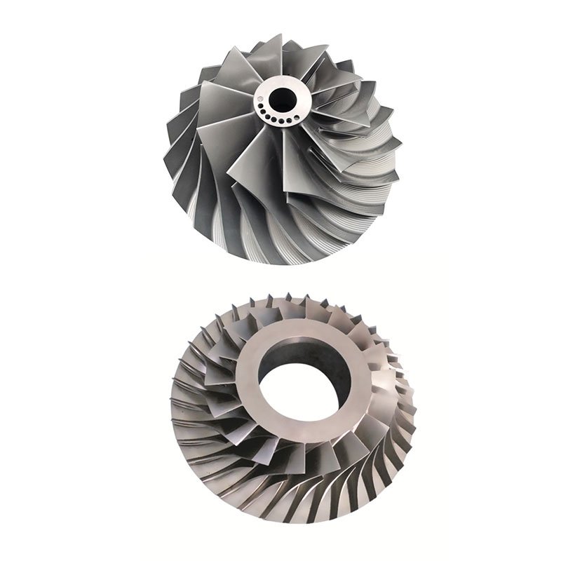 Stellite Nickel Alloy Incoloy 909/907 Impeller Aviation Engine Parts with Nickel Patting