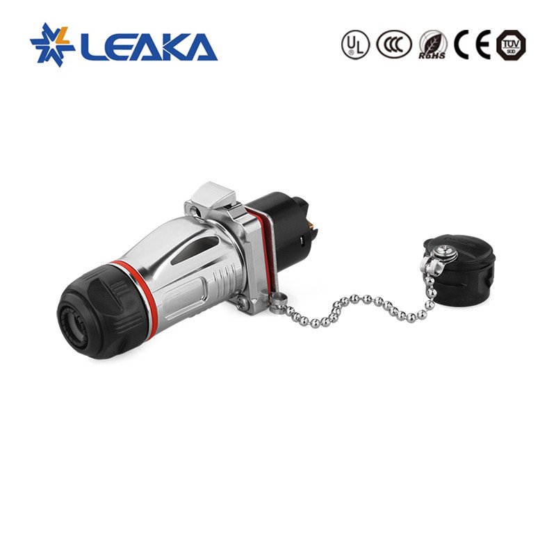 BD24 Series 3pin Metal Aviation Plug Socket Industrial IP67 Waterproof Electrical Cable Push Pull Connector for Power