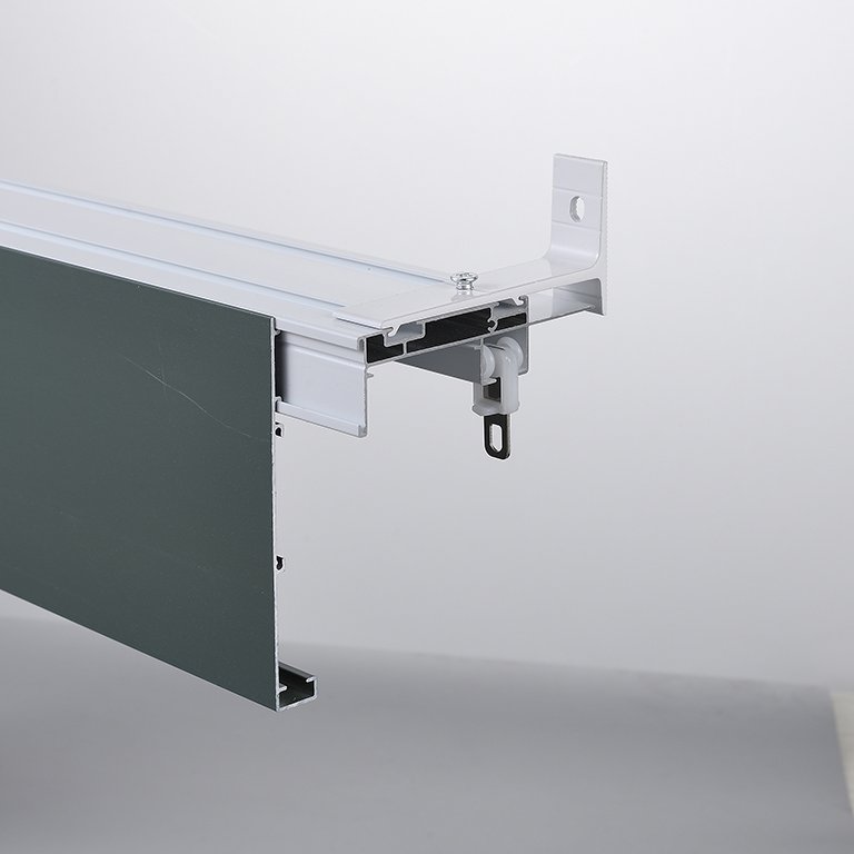 Durable High Quality Dustproof Metal Curtain Pelmet Box Aluminum Customized Window Accessories