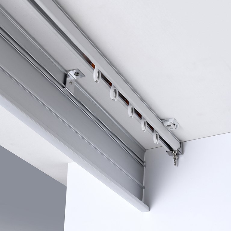 Durable High Quality Dustproof Metal Curtain Pelmet Box Aluminum Customized Window Accessories