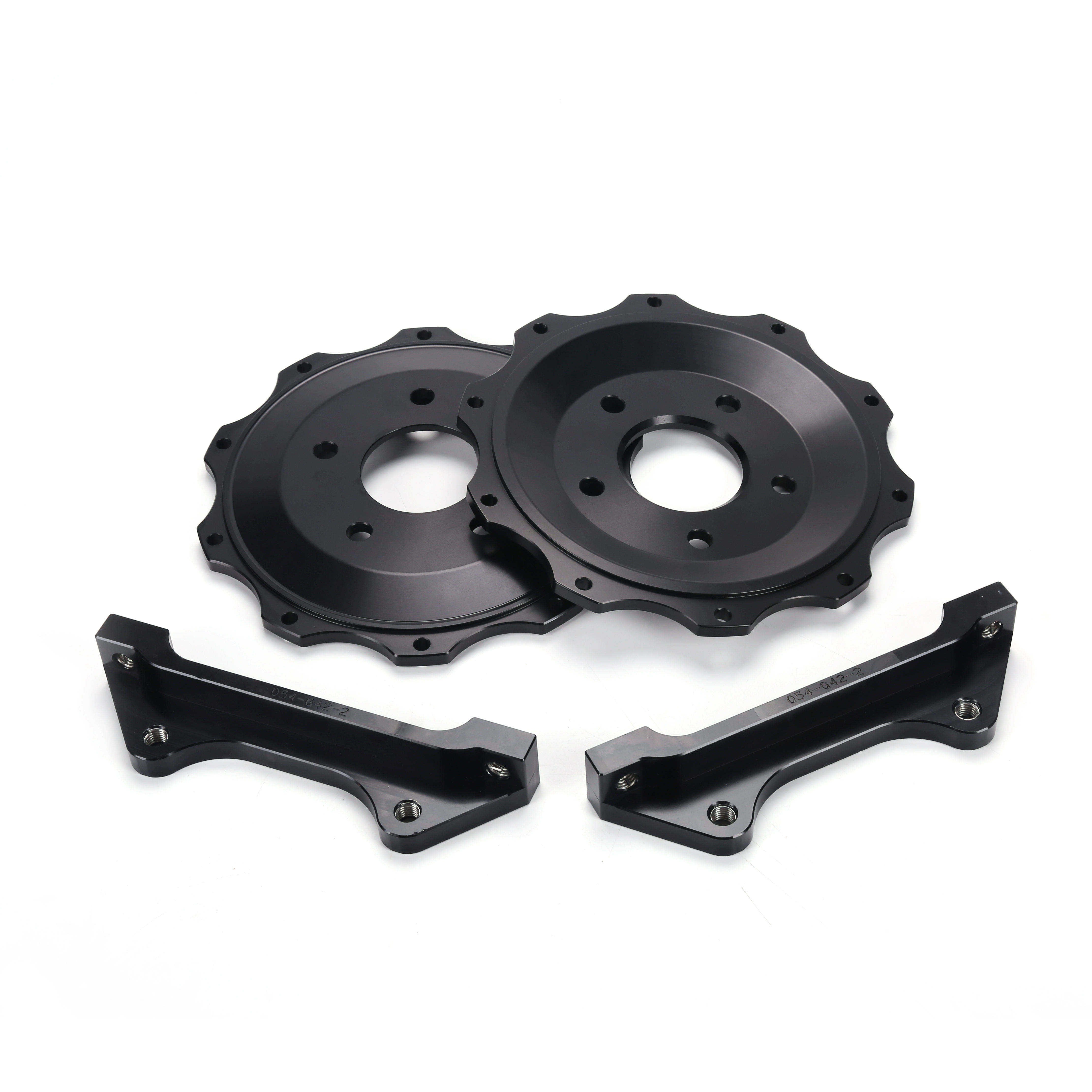 Factory Center Hub Aluminum Alloy Floating 350/360/370/380/390mm Custom Color 6061/7075 Bell for Mercedes-Benz BMW Audi