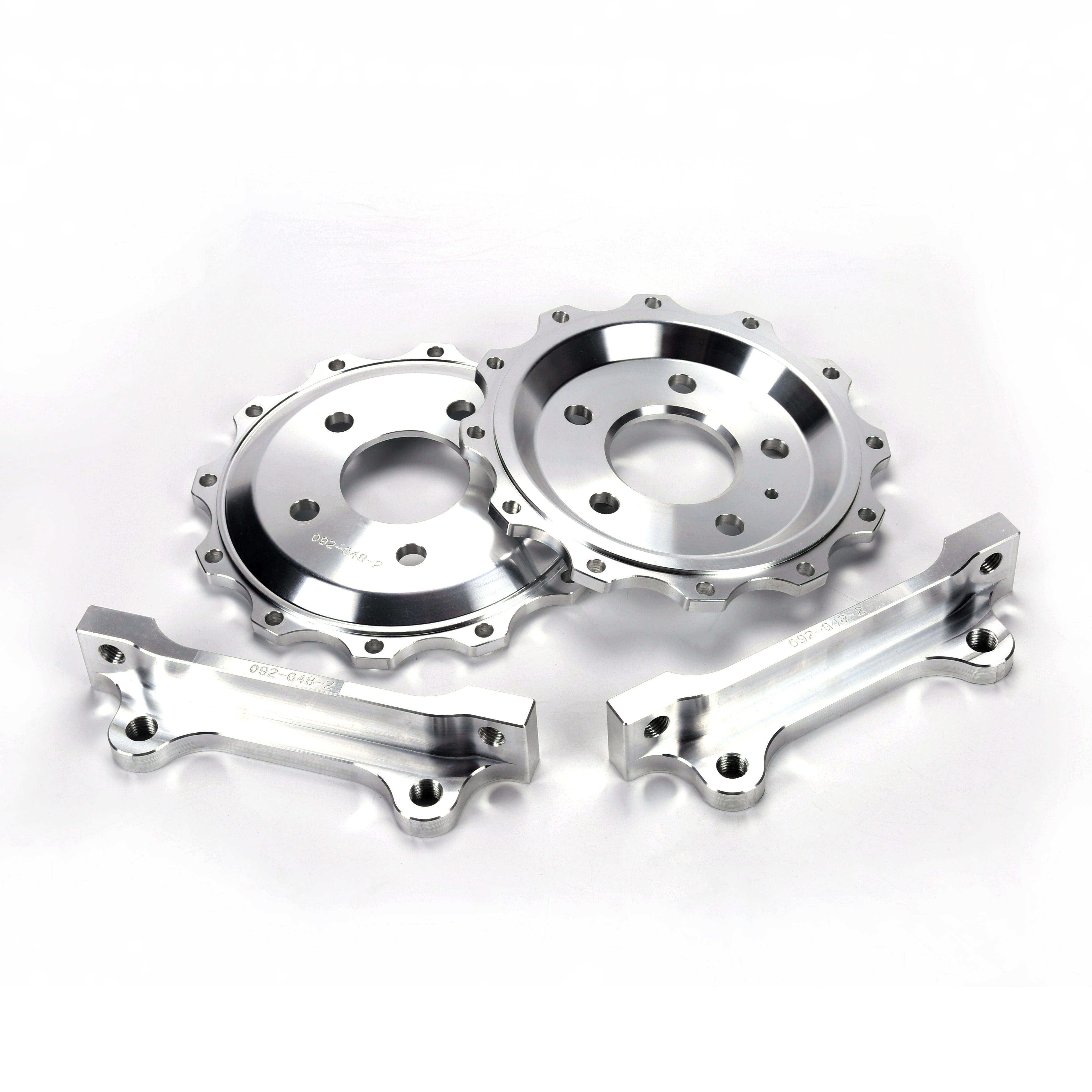 Factory Center Hub Aluminum Alloy Floating 350/360/370/380/390mm Custom Color 6061/7075 Bell for Mercedes-Benz BMW Audi