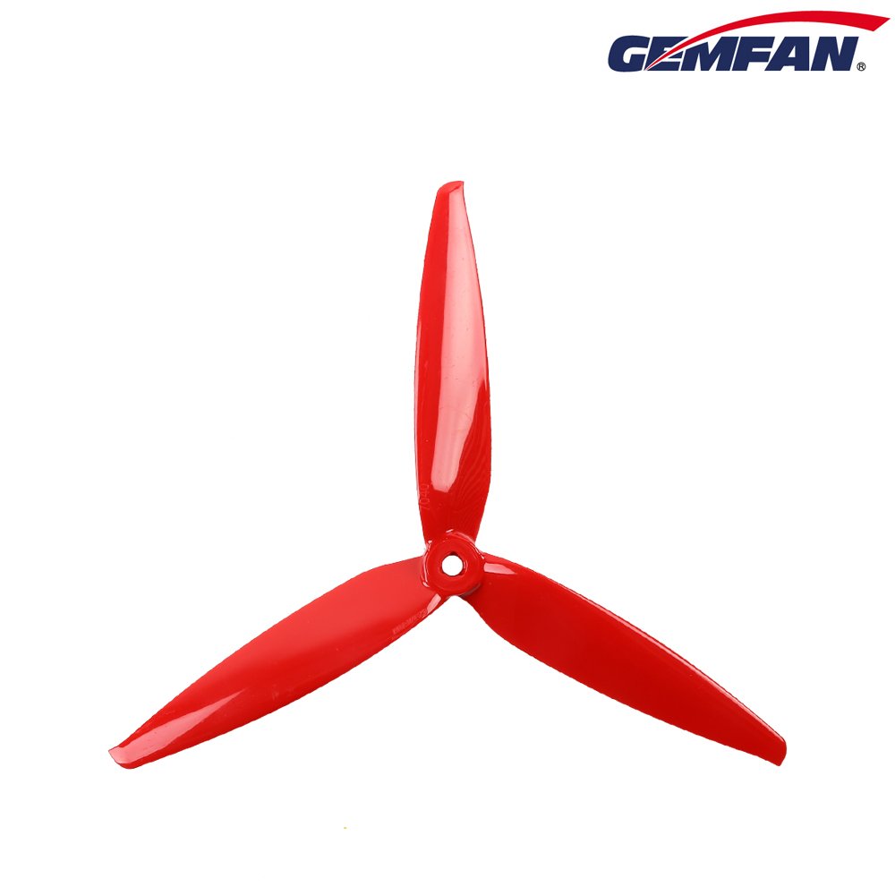 GEMFAN 3-Blade Multi-rotor Drone Props 7040 Flash PC Black FPV Drone Propeller for Drone DIY Spare Parts