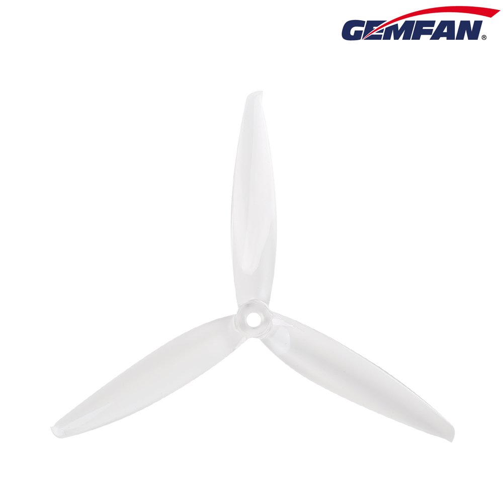 GEMFAN 3-Blade Multi-rotor Drone Props 7040 Flash PC Black FPV Drone Propeller for Drone DIY Spare Parts
