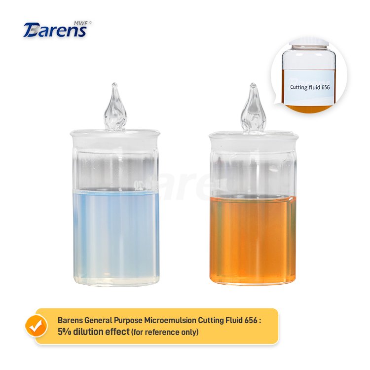 Barens 656 Cutting Fluid Used in Lathe Machine for Aerospace