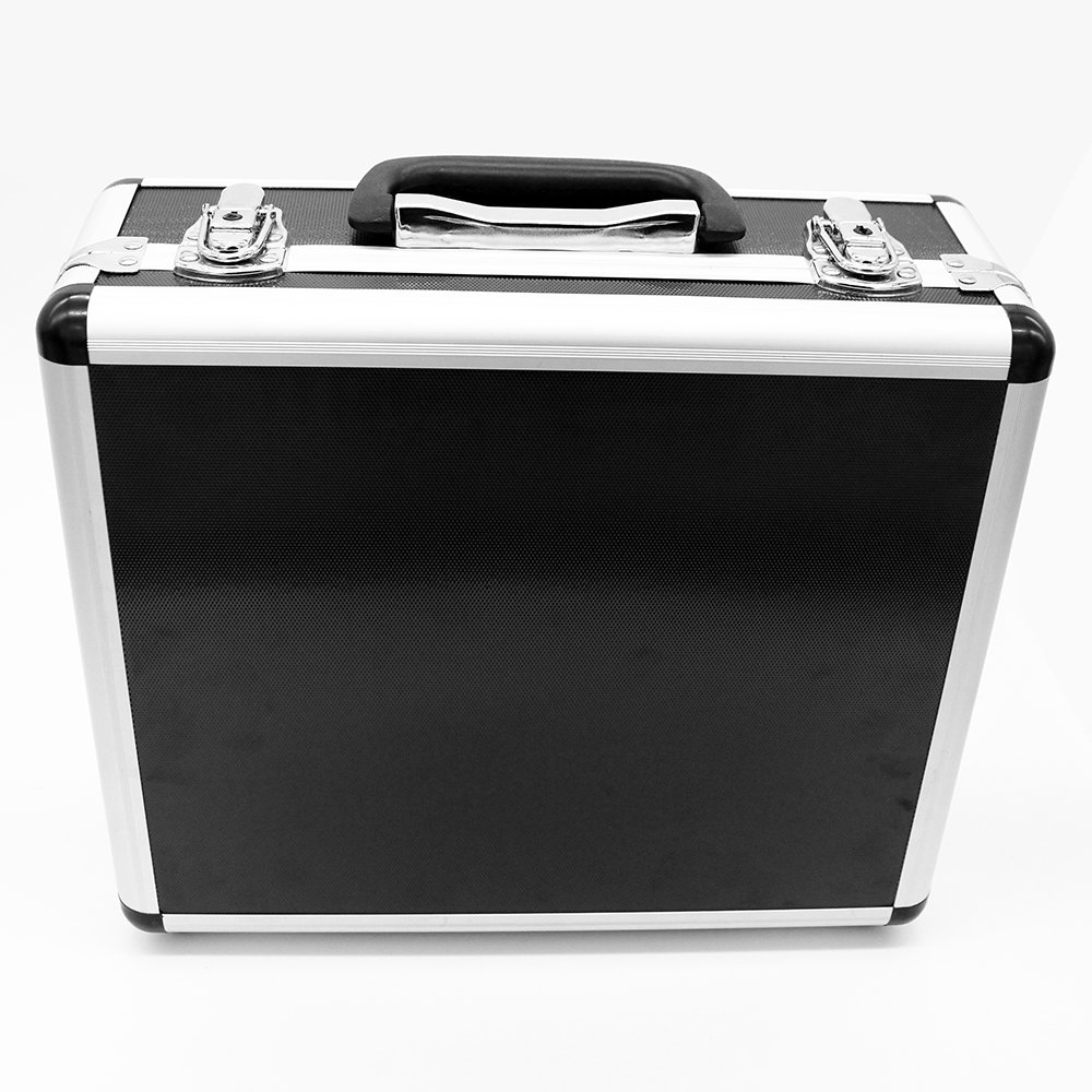 Black Flight Case Professional Aviation Aluminum Alloy Tool Carrying Case For Equipment