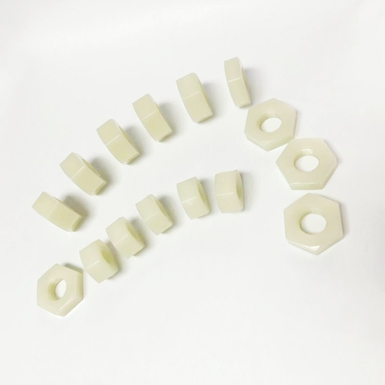 Insulation fastening hexagon nut nylon nut high strength fastener M6-M20 electronic accessories & supplies