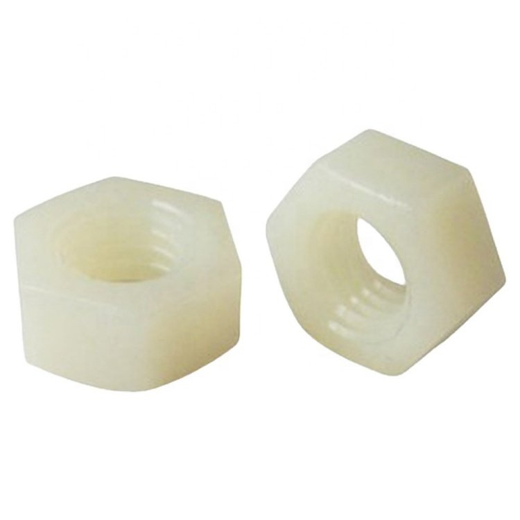 Insulation fastening hexagon nut nylon nut high strength fastener M6-M20 electronic accessories & supplies