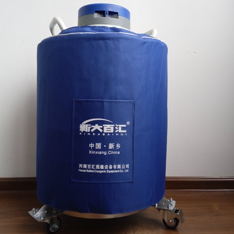 Liquid Nitrogen Container YDS-35 80mm Liquid Nitrogen Tanks for Automotive Assembly Lines Liquid Nitrogen to Shrink Screw