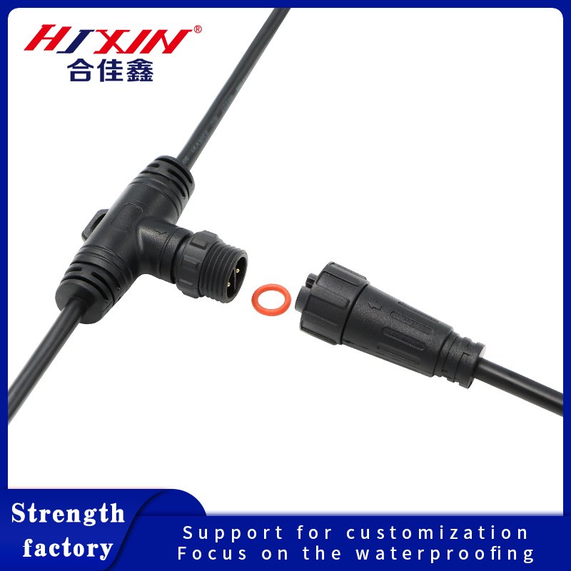 High Quality M16T Waterproof Terminal Connector Power Supply Lamp with IP68 Rated Aviation Plug for Electric Car Charging