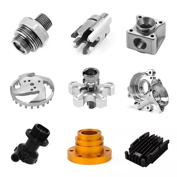 Five-Axis CNC Metal Machining Impeller Aluminum Parts for Industrial for Aviation