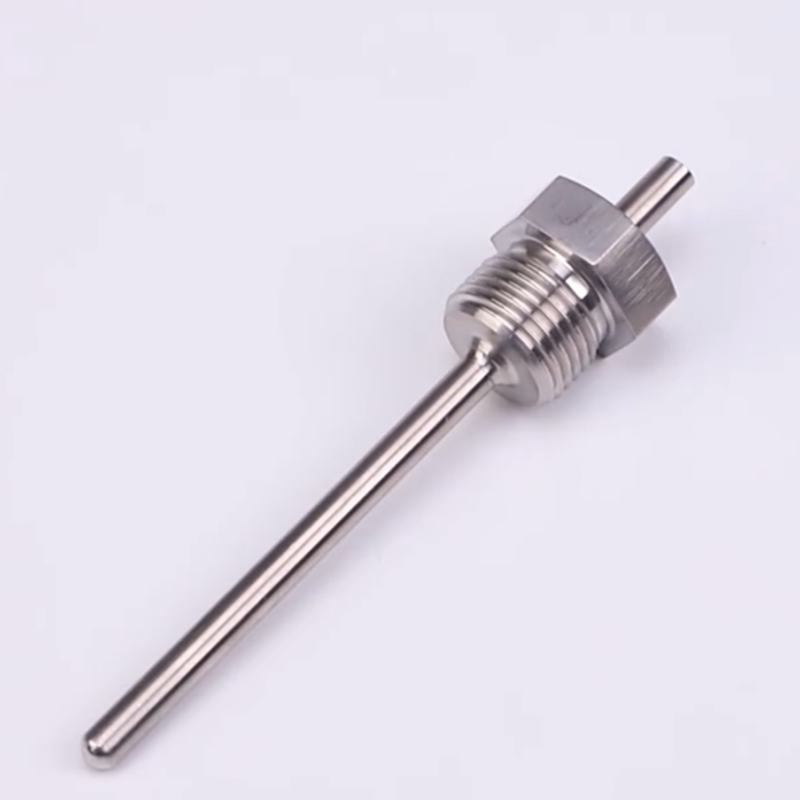 Smart Electronics Custom NTC accessories Aviation plug type PT100 RTD M16 thread temperature sensor probe