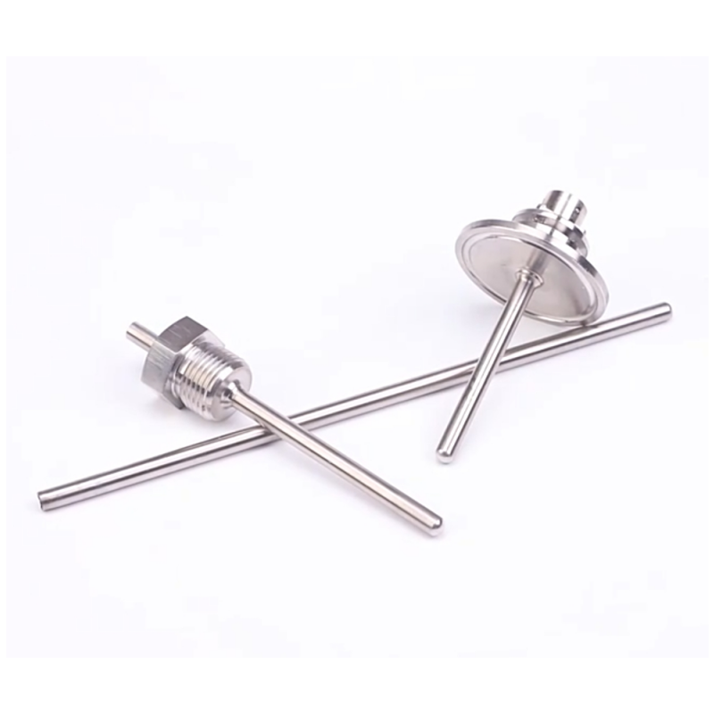 Smart Electronics Custom NTC accessories Aviation plug type PT100 RTD M16 thread temperature sensor probe