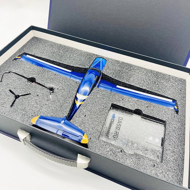 collection 26cm Private Jet DA50RG aircraft model delicate ABS resin airplane model for business gift