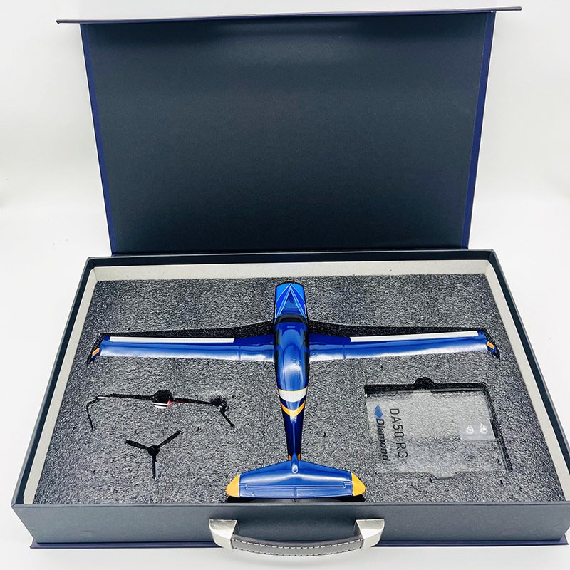 collection 26cm Private Jet DA50RG aircraft model delicate ABS resin airplane model for business gift