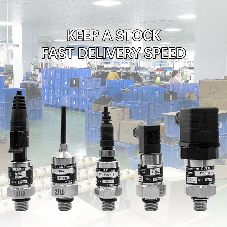 OULD OEM Manufacturer PT-306 4-20ma Water Oil Air Pressure Measurement Pressure Sensors Pressure Transmitter