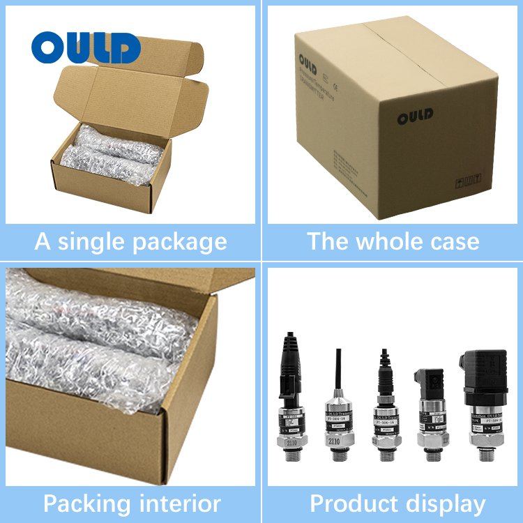 OULD OEM Manufacturer PT-306 4-20ma Water Oil Air Pressure Measurement Pressure Sensors Pressure Transmitter
